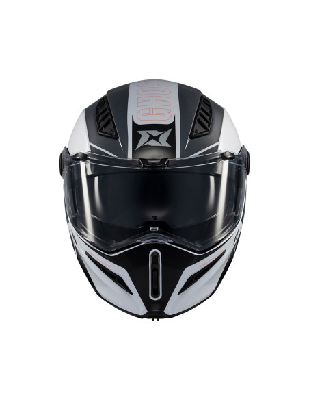 Casco AXXIS Fu409SV Ghostfighter SV Maniac A2 Brillo