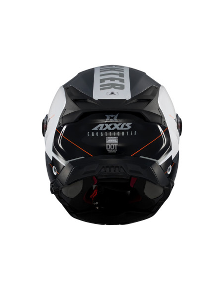Casco AXXIS Fu409SV Ghostfighter SV Maniac A2 Brillo
