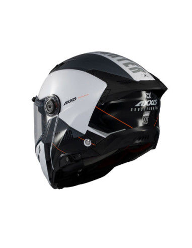 Casco AXXIS Fu409SV Ghostfighter SV Maniac A2 Brillo