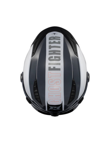 Casco AXXIS Fu409SV Ghostfighter SV Maniac A2 Brillo