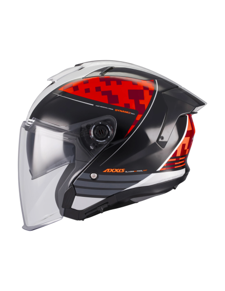 Casco AXXIS Of516SV Blazer SV Pixelart B15 Brillo