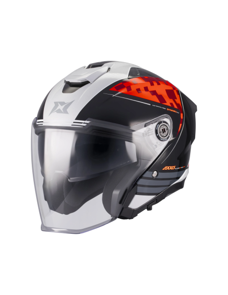 Casco AXXIS Of516SV Blazer SV Pixelart B15 Brillo