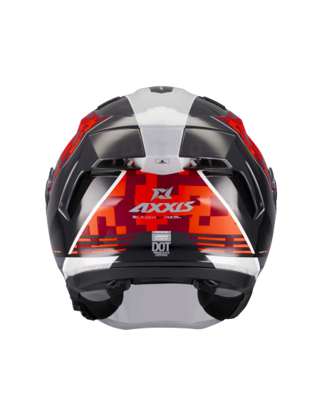 Casco AXXIS Of516SV Blazer SV Pixelart B15 Brillo