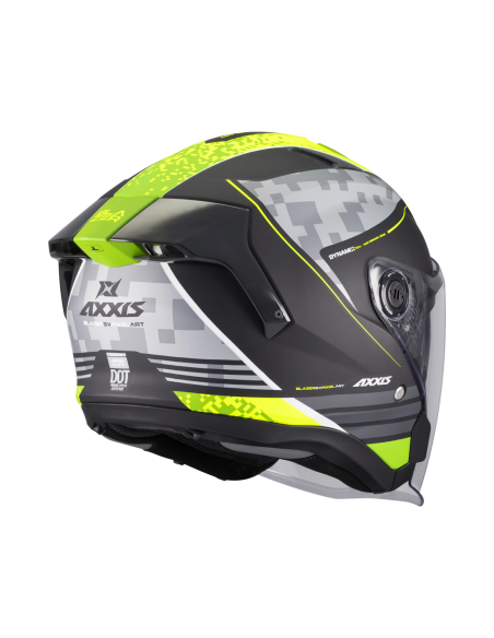 Casco AXXIS Of516SV Blazer SV Pixelart B3 Mate