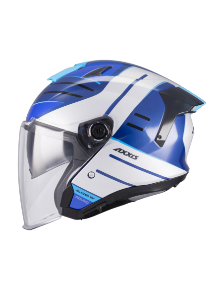 Casco AXXIS Of516SV Blazer SV Round C7 Brillo