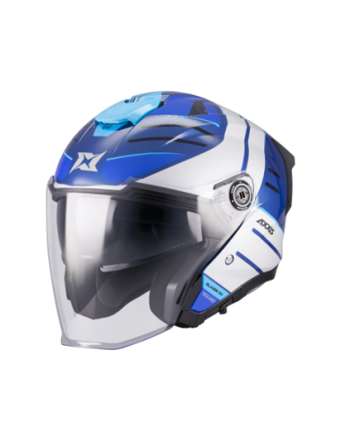 Casco AXXIS Of516SV Blazer SV Round C7 Brillo
