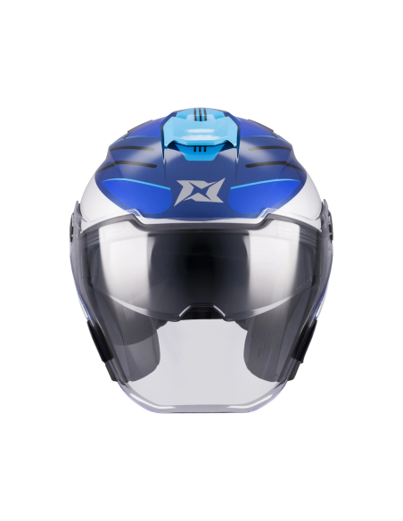 Casco AXXIS Of516SV Blazer SV Round C7 Brillo