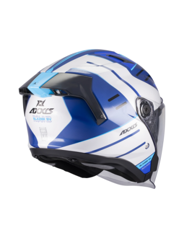 Casco AXXIS Of516SV Blazer SV Round C7 Brillo
