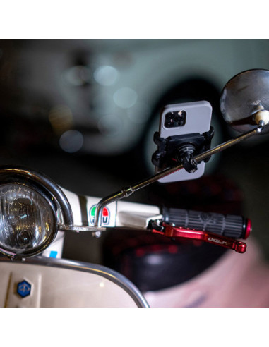 SP Connect KIT SOPORTE PARA ESPEJO RETROVISOR SCOOTER + AN