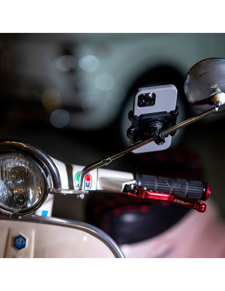 SP Connect KIT SOPORTE PARA ESPEJO RETROVISOR SCOOTER + AN