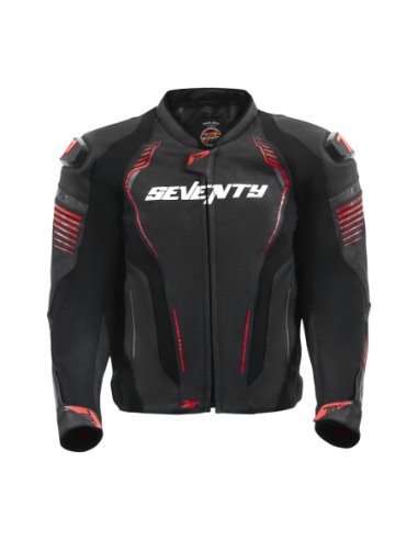 Chaqueta Seventy Degrees SD-JL24 SPOILER HOMBRE NEGRO/ROJO | Tecnoescape Bike