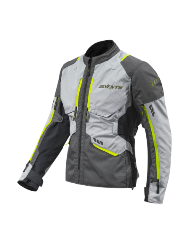 Chaqueta Seventy Degrees SD-JT67 TANAMI HOMBRE NEGRO/GRIS/AMARILLO FLUOR | Tecnoescape Bike