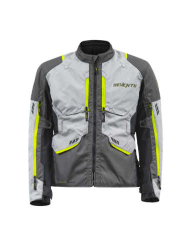 Chaqueta Seventy Degrees SD-JT67 TANAMI HOMBRE NEGRO/GRIS/AMARILLO FLUOR | Tecnoescape Bike