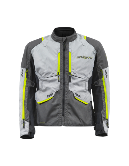 Chaqueta Seventy Degrees SD-JT67 TANAMI HOMBRE NEGRO/GRIS/AMARILLO FLUOR | Tecnoescape Bike