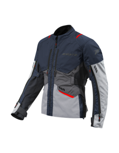 Chaqueta Seventy Degrees SD-JT67 TANAMI HOMBRE AZUL MARINO/GRIS/ROJO | Tecnoescape Bike