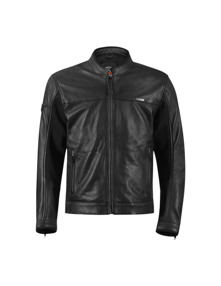 Chaqueta Seventy Degrees SD-JL4 LEGEND CLASSIC PIEL VERANO HOMBRE NEGRO | Tecnoescape Bike
