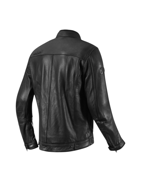 Chaqueta Seventy Degrees SD-JL4 LEGEND CLASSIC PIEL VERANO HOMBRE NEGRO | Tecnoescape Bike