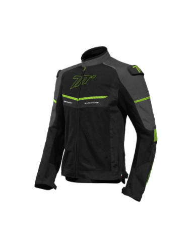Chaqueta Seventy Degrees SD-JR60 THUNDER HOMBRE NEGRO/GRIS/AMARILLO FLUOR | Tecnoescape Bike