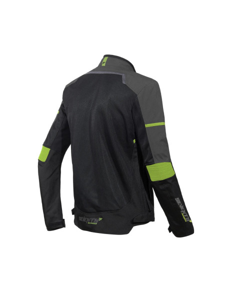 Chaqueta Seventy Degrees SD-JR60 THUNDER HOMBRE NEGRO/GRIS/AMARILLO FLUOR | Tecnoescape Bike