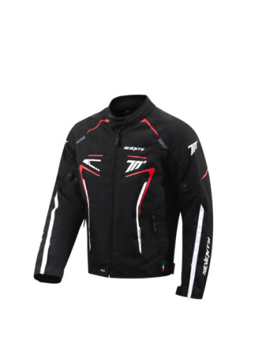 Chaqueta Seventy Degrees SD-JR65 PISTON HOMBRE NEGRO/ROJO/BLANCO | Tecnoescape Bike
