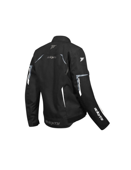 Chaqueta Seventy Degrees SD-JR67 PISTON MUJER NEGRO/GRIS/BLANCO | Tecnoescape Bike
