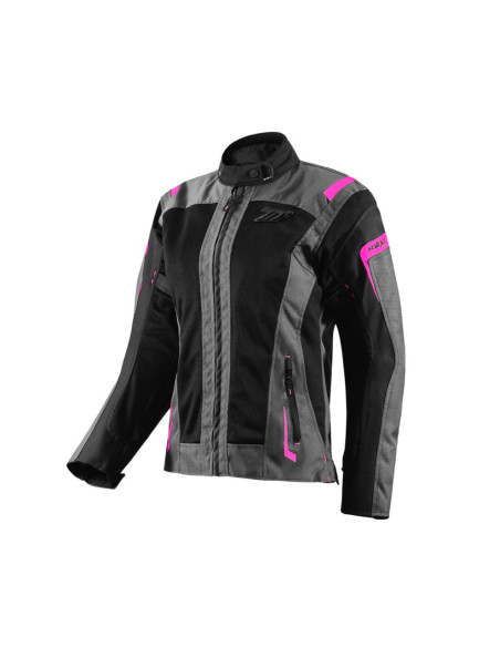 Chaqueta Seventy Degrees SD-JT68 SAHARA MUJER GRIS/FUCSIA | Tecnoescape Bike