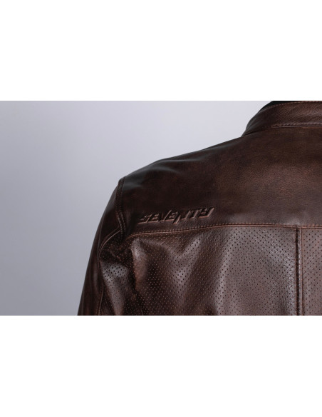 Chaqueta Seventy Degrees SD-JL4 LEGEND VERANO CUSTOM HOMBRE MARRON | Tecnoescape Bike