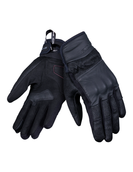 Guantes de moto Seventy Degrees SD-C38 Icon Mujer Negro/Fucsia | Tecnoescape Bike