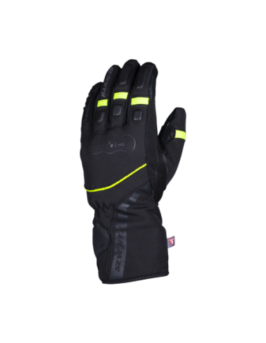 Guantes de moto Seventy Degrees SD-T7 Gobi Hombre Negro/Amarillo Fluor | Tecnoescape Bike