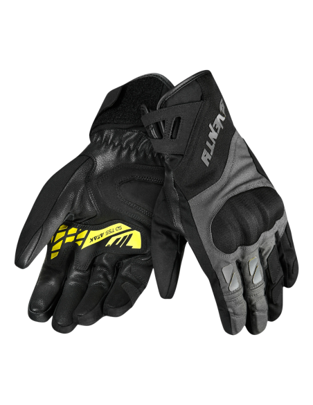 Guantes de moto Seventy Degrees SD-T55 Atak Hombre Negro/Amarillo Brillante | Tecnoescape Bike