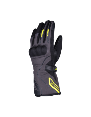 Guantes de moto Seventy Degrees SD-T57 Giau Hombre Negro/Gris/Amarillo Fluor | Tecnoescape Bike
