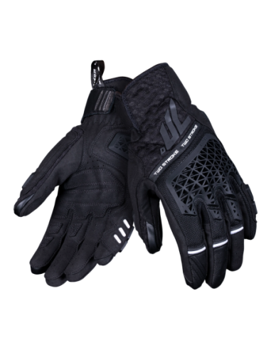 Guantes de moto Seventy Degrees SD-N60 Two Stroke Hombre Negro | Tecnoescape Bike