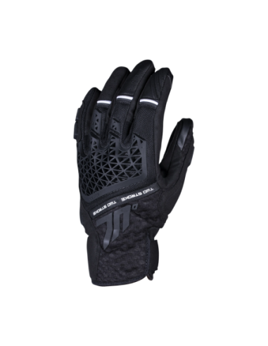 Guantes de moto Seventy Degrees SD-N60 Two Stroke Hombre Negro | Tecnoescape Bike