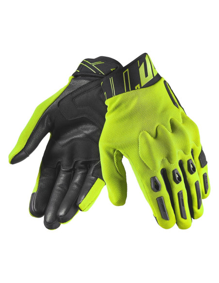 Guantes de moto Seventy Degrees SD-N66 Fullgas Hombre Amarillo Brillante | Tecnoescape Bike
