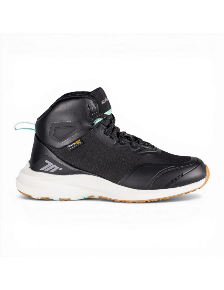Botas de moto Seventy Degrees SD-Bc4 Vector Unisex Negro/Turquesa/Caramelo