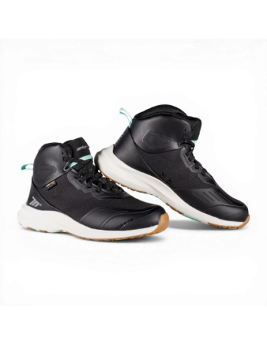 Botas de moto Seventy Degrees SD-Bc4 Vector Unisex Negro/Turquesa/Caramelo