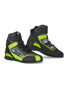 Botas de moto Seventy Degrees SD-Br3 Veloce Pro Negro/Amarillo Fluor 36