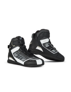 Botas de moto Seventy Degrees SD-Br3 Veloce Pro Negro/Blanco