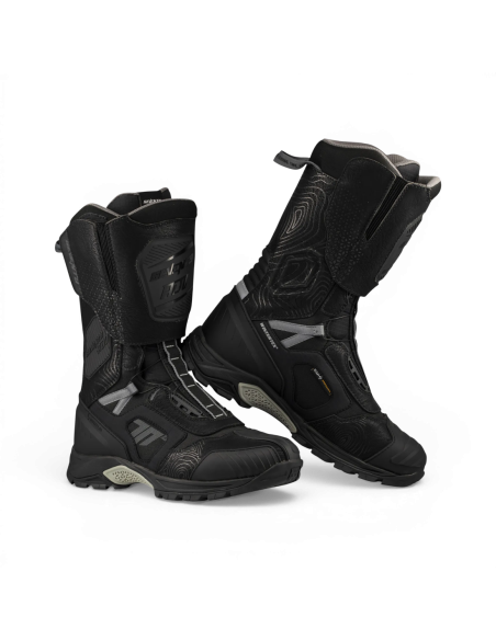 Botas de moto Seventy Degrees SD-Ba6 Stelvio Alta Negra/Gris
