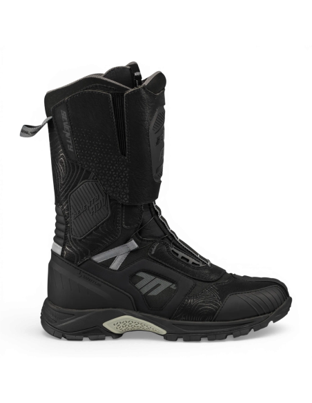 Botas de moto Seventy Degrees SD-Ba6 Stelvio Alta Negra/Gris