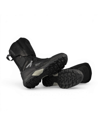 Botas de moto Seventy Degrees SD-Ba6 Stelvio Alta Negra/Gris