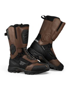 Botas de moto Seventy Degrees SD-Ba6 Stelvio Alta Negra/Marron