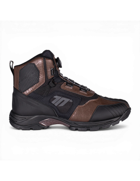 Botas de moto Seventy Degrees SD-Ba7 Stelvio Baja Negra/Marrón