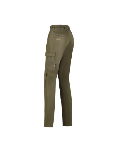 Pantalones de moto Seventy Degrees SD-PC24 TEIDE CARGO HOMBRE VERDE BO