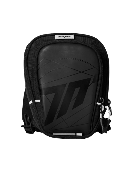 SD-TL1 MOCHILA DE PIERNA PARA MOTO NEGRA/BLANCA - Seventy Degrees