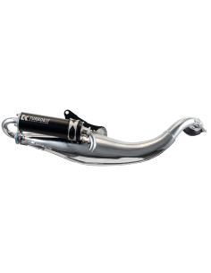 Escape Turbokit Scooter R cromado adaptable para YAMAHA AEROX - BETA ARK 50 - APRILIA SR AGUA-SR AIRE