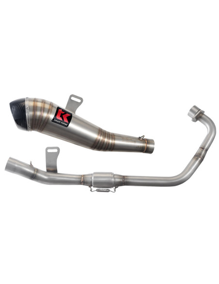 Escape Turbokit Road 125-250 4T Linea Gp adaptable para MITT GP 125 19-20, GOES GP125 19-20 TIPO GP CARBONO