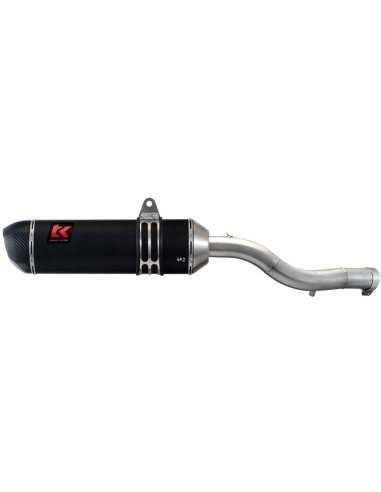 Escape Turbokit Road 4T Gc Hom-Races  (Oval) adaptable para YAMAHA R6  03-04  OVAL CARBONO