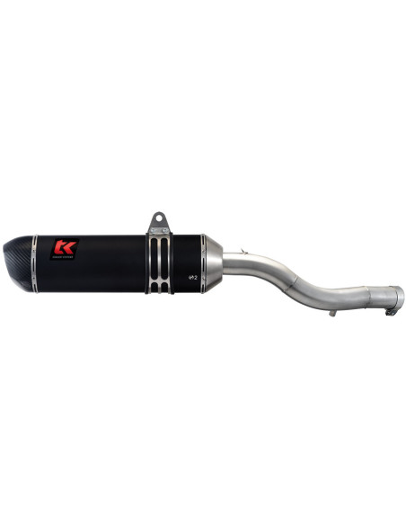 Escape Turbokit Road 4T Gc Hom-Races  (Oval) adaptable para YAMAHA TENERE 700 20