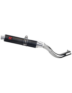 Escape Turbokit Road 4T Gc Hom-Races  (Round) adaptable para DUCATI MONSTER 696 2012 (DOBLE ESCAPE)